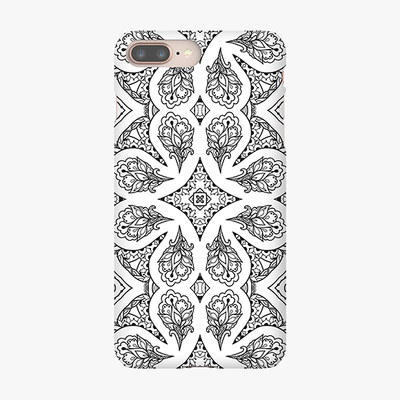 Snap iPhone 8 Plus  Phone Case - Unique Geometric Pattern