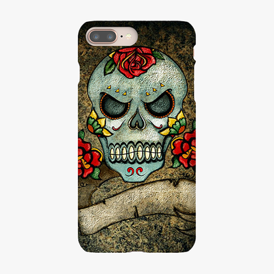 Snap iPhone 8 Plus  Phone Case - Unique Skull