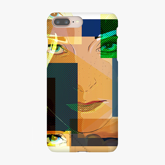 Tough iPhone 8 Plus  Phone Case - Artistic Paint