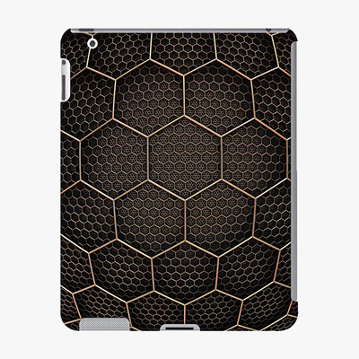 Snap iPad 2/3/Retina  Phone Case - Hexagonal Texture