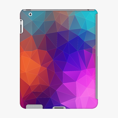 Snap iPad 2/3/Retina  Phone Case - Triangular Polygons