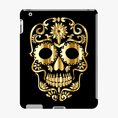 Snap iPad 2/3/Retina  Phone Case - Golden Skull