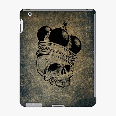 Snap iPad 2/3/Retina  Phone Case - Skull  With Crown