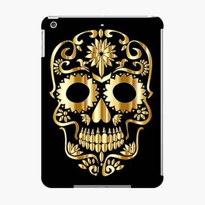 Snap  iPad Air  Phone Case - Golden Skull