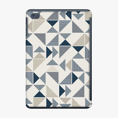 Snap iPad Mini  Phone Case - Modern Triangle Pattern
