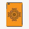 Snap iPad Mini  Phone Case - Flower Design With Orange Background