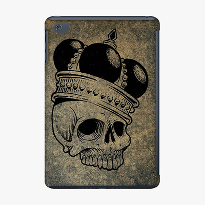 Snap iPad Mini  Phone Case - Skull  With Crown