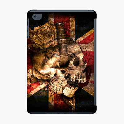 Snap iPad Mini  Phone Case - Skull With Union Jack British Flag