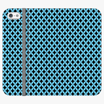 Folio iPhone SE  Folio Wallet - Beautiful Star Pattern