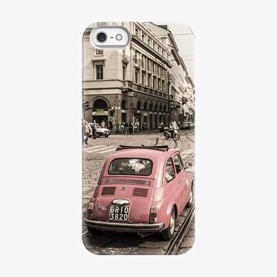 Tough iPhone SE  Phone Case - View Of The Car And City