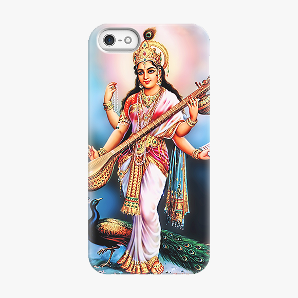 Tough iPhone SE  Phone Case - Goddess Saraswati