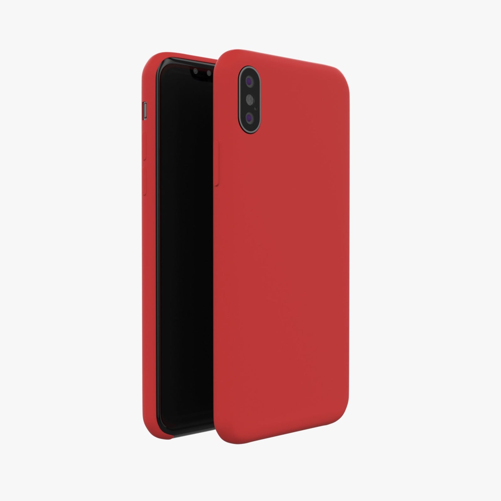 Liquid silicone case for iPhone X/XS 