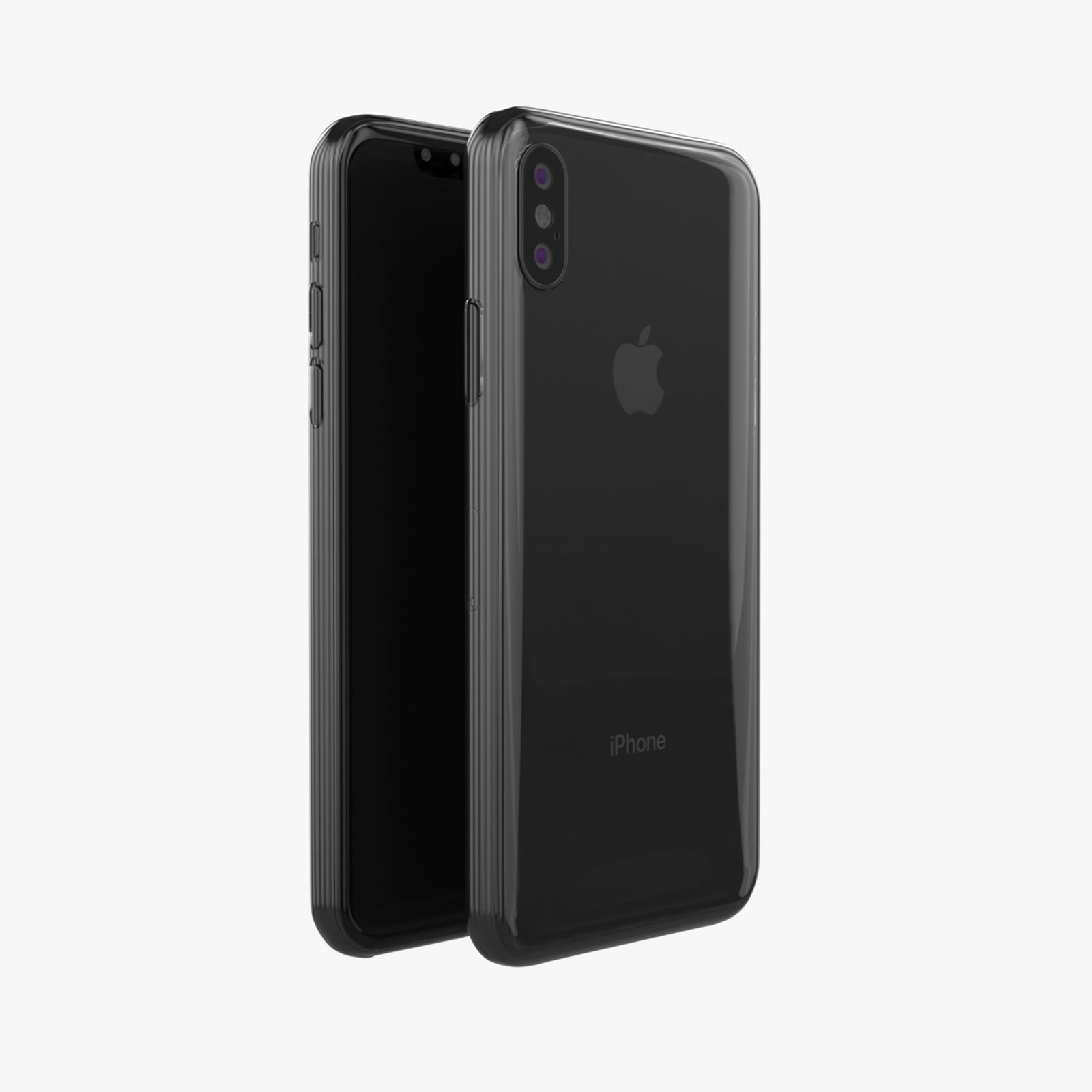 Crystal clear case for iPhone X/XS