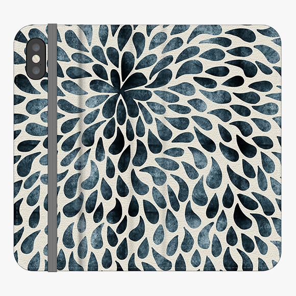 Folio iPhone X  Folio Wallet - Floral Art