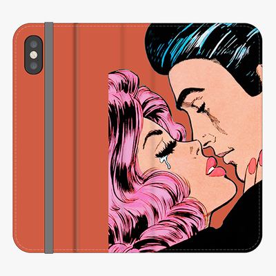 Folio iPhone X  Folio Wallet - Lovely Couple