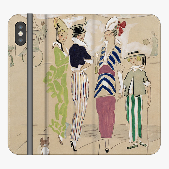 Folio iPhone X  Folio Wallet - View Of Fair