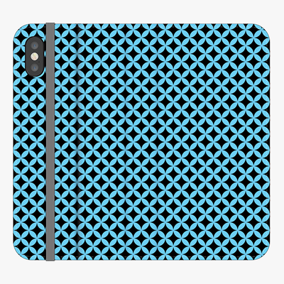 Folio iPhone X  Folio Wallet - Beautiful Star Pattern