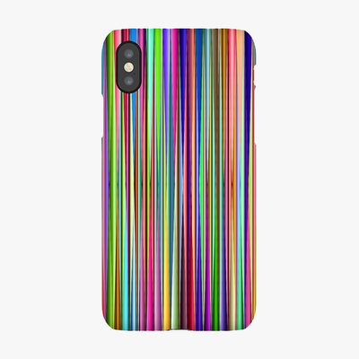 Snap iPhone X  Phone Case - Stripes Vector