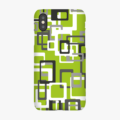 Tough iPhone X  Phone Case - Geometric Pattern
