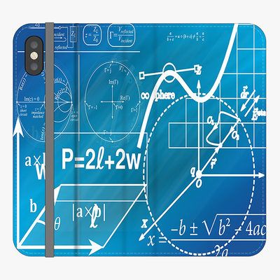 Folio iPhone X  Folio Wallet - Algebraic Art