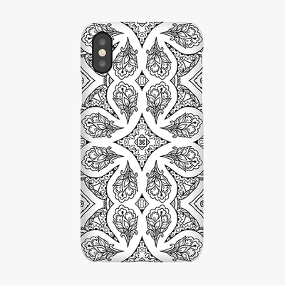 Snap iPhone X  Phone Case - Unique Geometric Pattern