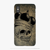 Tough iPhone X  Phone Case - Skull  With Crown
