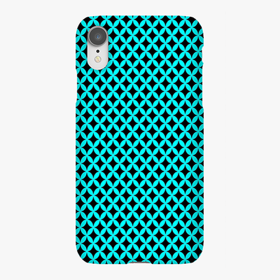 Tough iPhone XR  Phone Case - Unique Geometric  Design