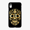 Tough iPhone XR  Phone Case - Golden Skull