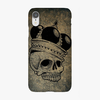 Tough iPhone XR  Phone Case - Skull  With Crown