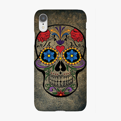 Snap iPhone XR  Phone Case - Skull  With Artwork