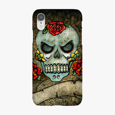 Snap iPhone XR  Phone Case - Unique Skull