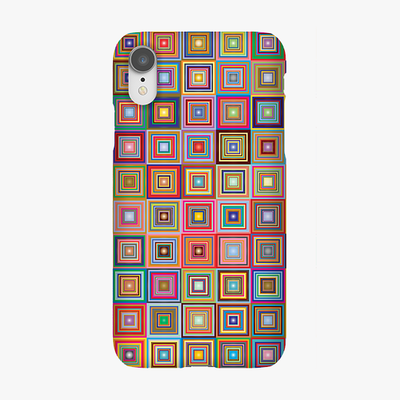 Snap iPhone XR  Phone Case - Colorful Pattern
