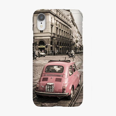 Tough iPhone XR  Phone Case - View Of The Car And City