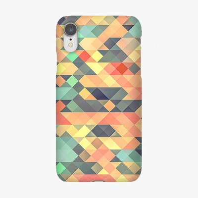 Tough iPhone XR  Phone Case - Panoramic Texture