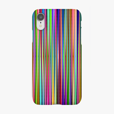 Snap iPhone XR  Phone Case - Stripes Vector