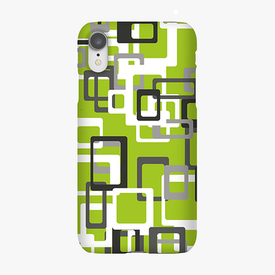 Tough iPhone XR  Phone Case - Geometric Pattern