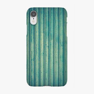 Tough iPhone XR  Phone Case - Blue Lines