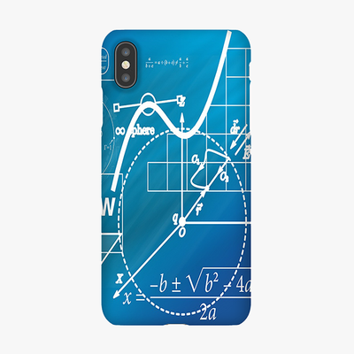 Snap iPhone XS Max  Phone Case - Geometirc diagrams