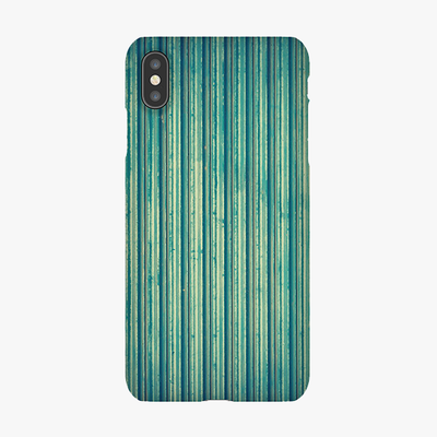 Tough iPhone XS Max  Phone Case - Blue Lines