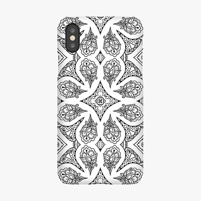 Snap iPhone XS  Phone Case - Unique Geometric Pattern