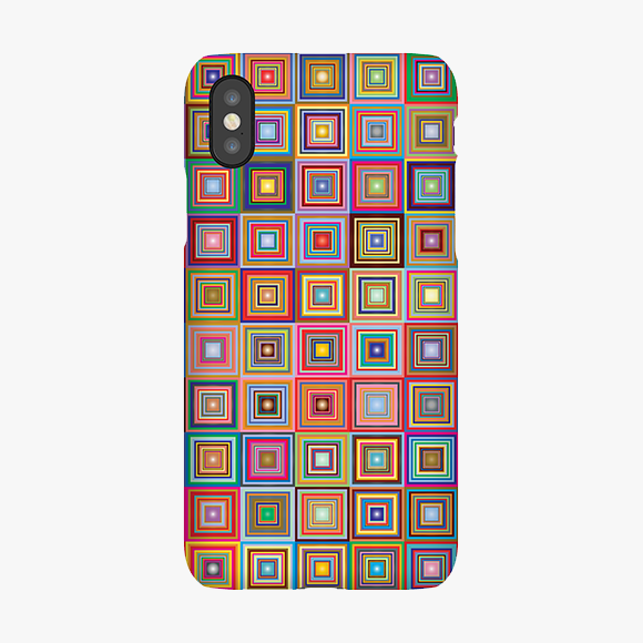 Snap iPhone XS  Phone Case - Colorful Pattern