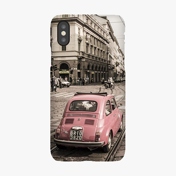 Tough iPhone XS  Phone Case - View Of The Car And City