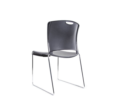 Kathy Visitor Plastic Back & Seat
Chrome Sled Legs