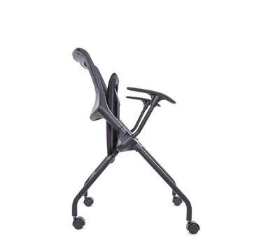 Kris Visitor Mesh Back & Jet Black