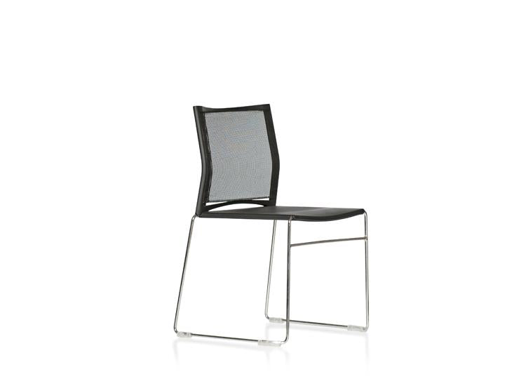 Lee Visitor Plastic Mesh Back & Plastic Seat