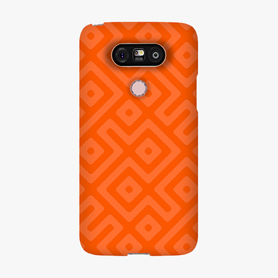 Snap LG G5  Phone Case - Orange Abstract