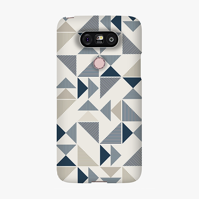 Tough LG G5  Phone Case - Triangle Pattern