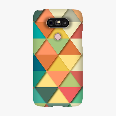 Snap LG G5  Phone Case - Colorful Triangles