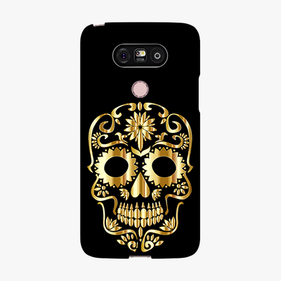 Tough LG G5  Phone Case - Golden Skull