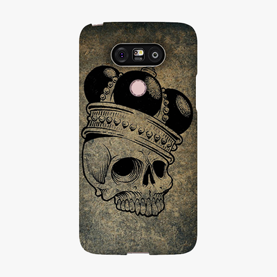 Snap LG G5  Phone Case - Skull  With Crown